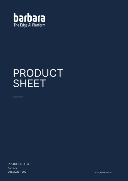 Product Sheet